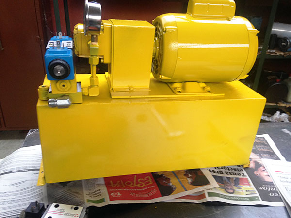 Unidad de potencia hidráulica para maquinaria industrial